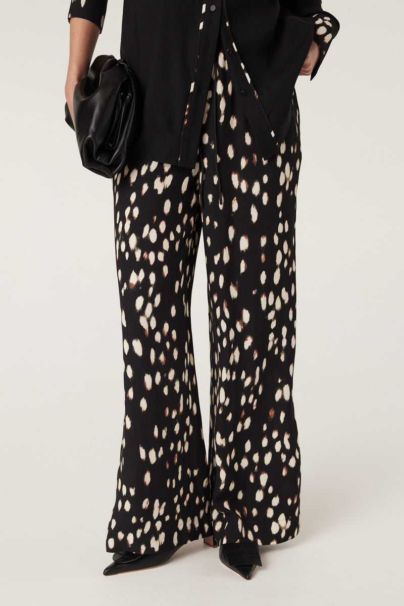 Francesca Pant - Animal Spot-Pants-Cable Melbourne