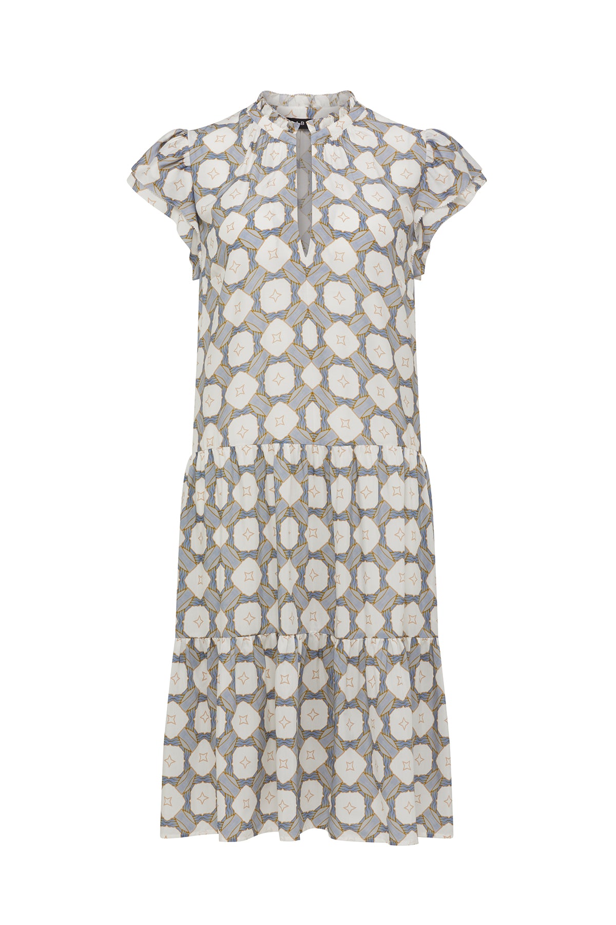 Sana Dress - Tile Print – Cable Melbourne