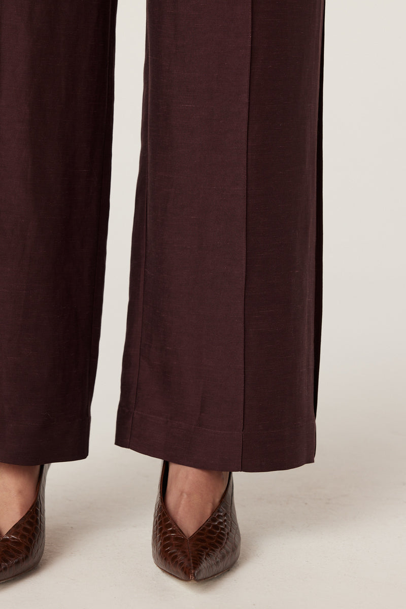 Goldie Pant - Raisin-Pants-Cable Melbourne