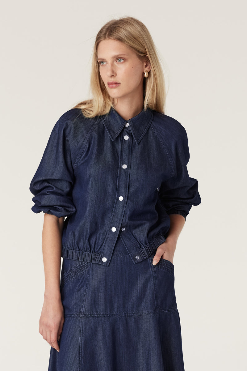 Bay Shirt - Indigo-Shirts-Cable Melbourne