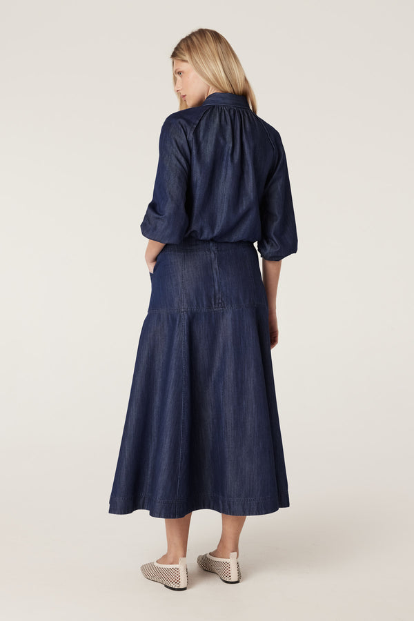 Bay Shirt - Indigo-Shirts-Cable Melbourne