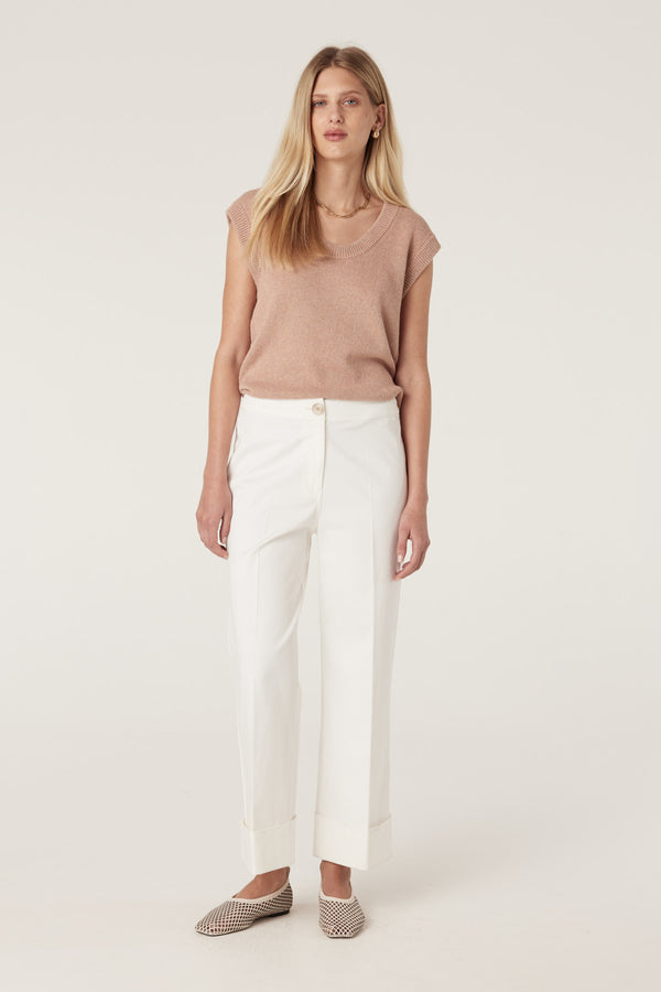 Porto Pant - White-Pants-Cable Melbourne