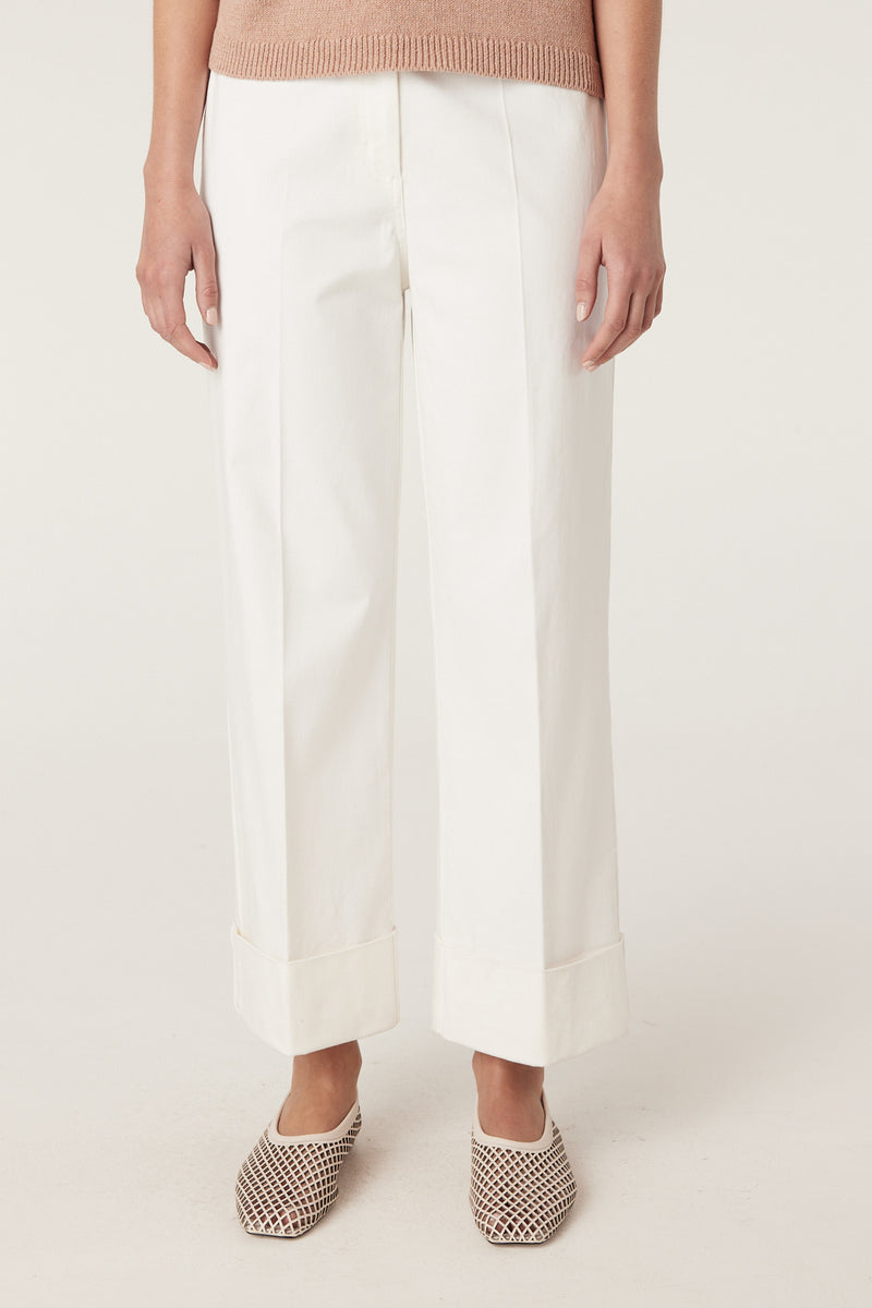 Porto Pant - White-Pants-Cable Melbourne