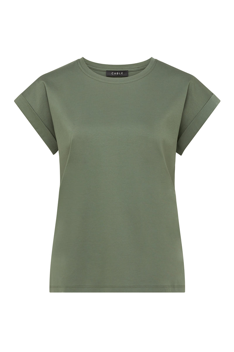 KHAMI BASIC WHITE TEE - NOT PERFECT