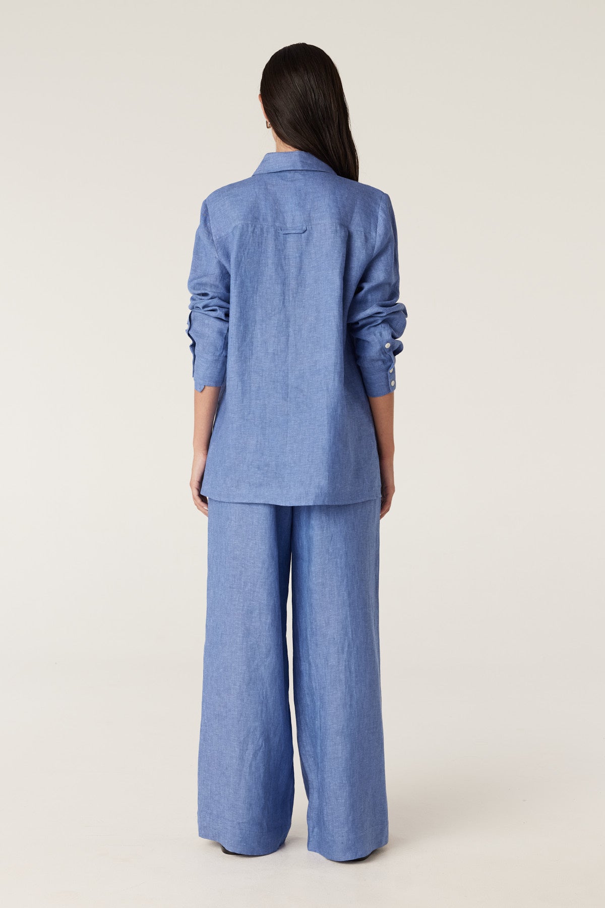 Sail Linen Pant - Blue Marle – Cable Melbourne