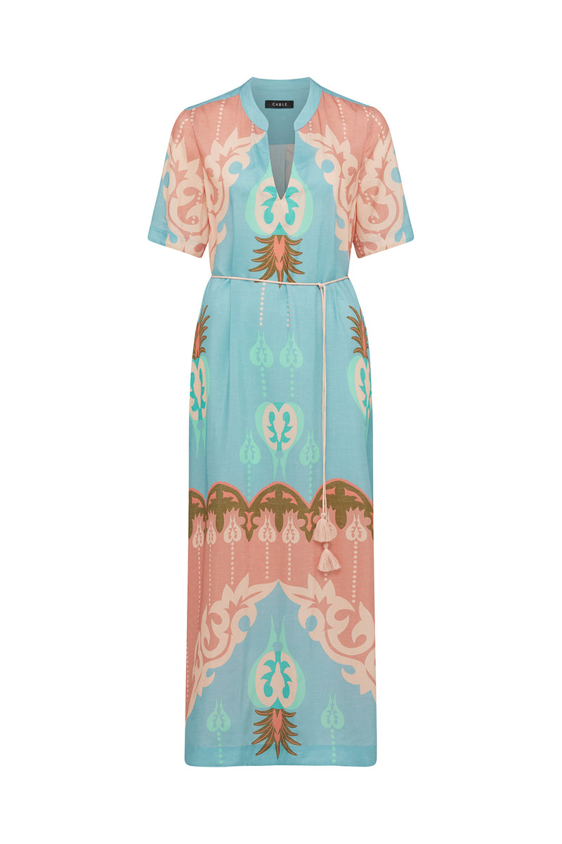 rayna floral appliquéd crepe maxi dress Rayna Appliqué Floral Maxi Dress