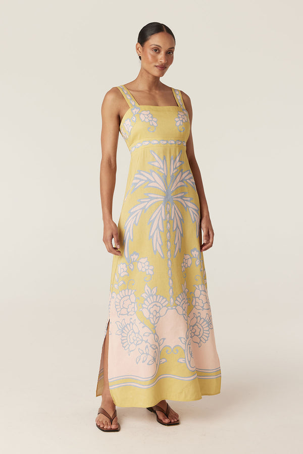 Palma Maxi Dress - Summer Palm