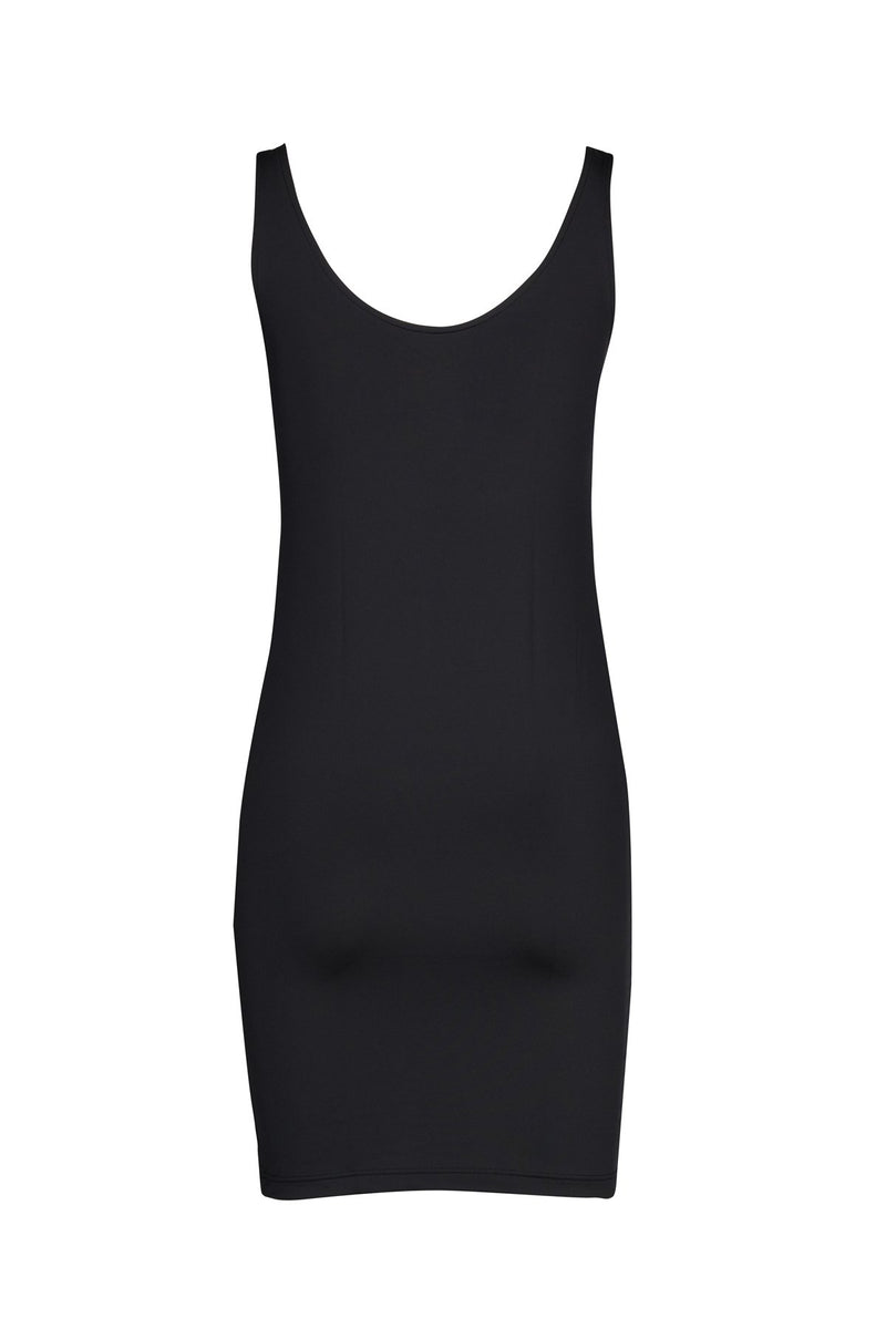 Basic Slip Dress - Black-Cable Melbourne-2