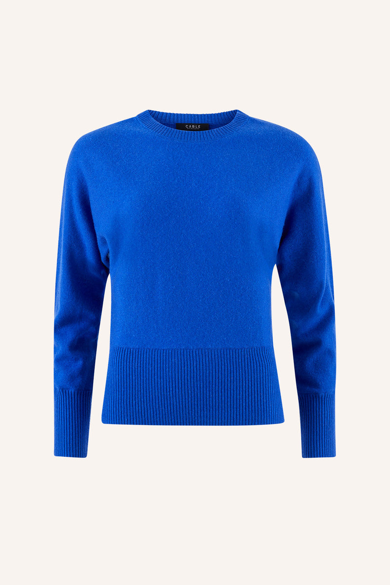 Sapphire blue new arrivals jumper