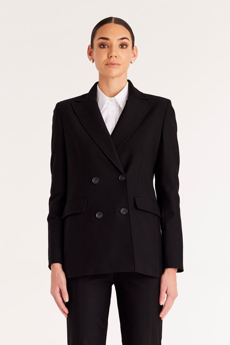 Yoko Ponti Blazer - Black – Cable Melbourne