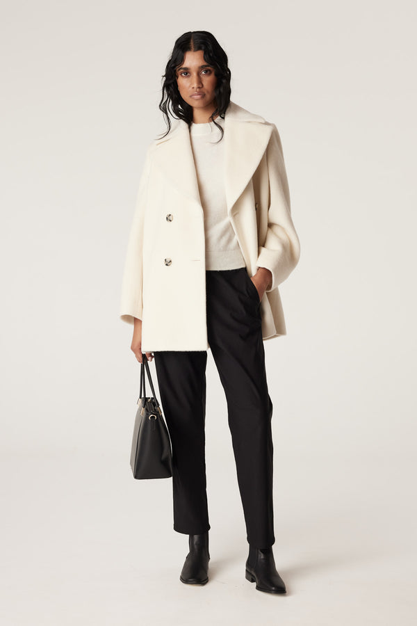 Vicuna Coat Winter White Cable Melbourne