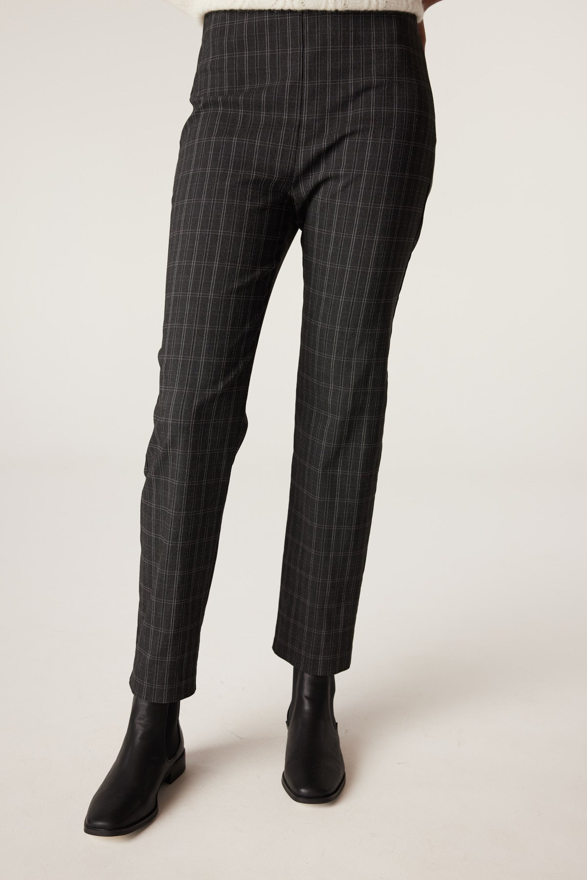 Bell Check Pant - Black Check – Cable Melbourne