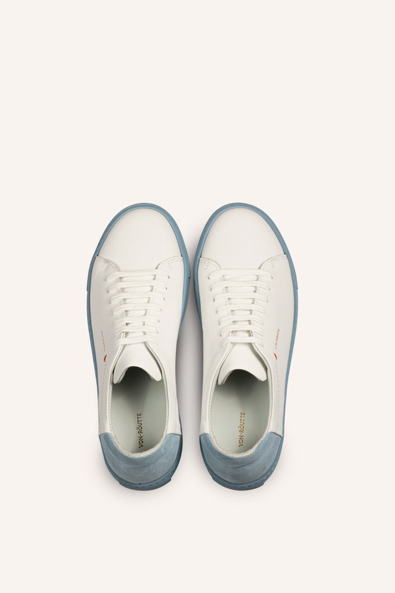 Von Routte Lyon Blue Sneaker - White/Blue – Cable Melbourne