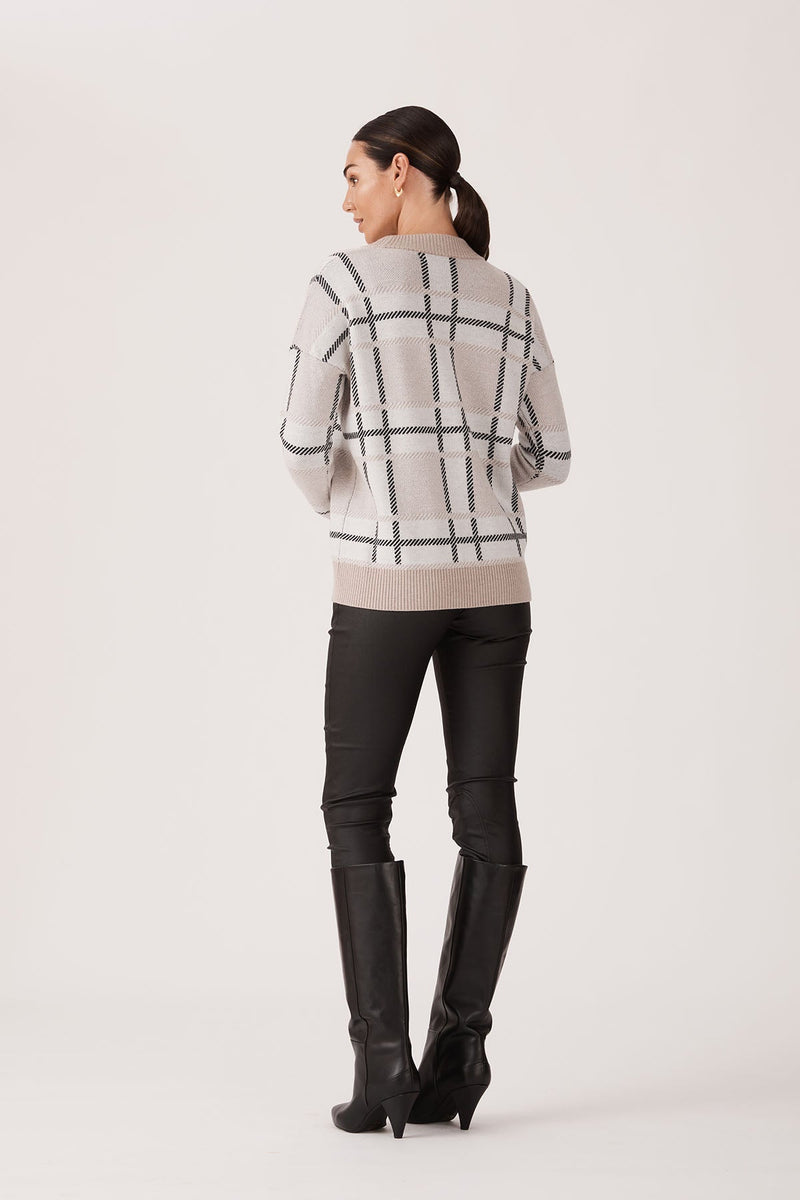 Merino Soho Jumper - White-Cable Melbourne-5