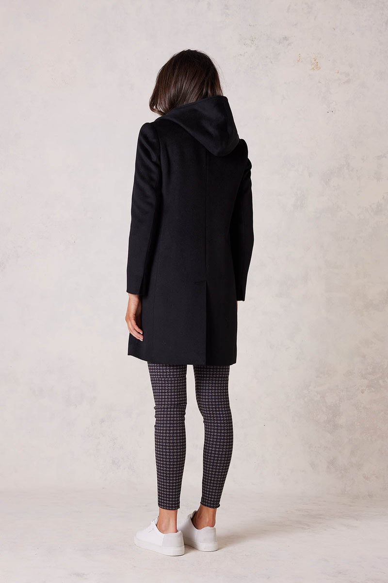 Preston Wool Coat - Black-Cable Melbourne-4