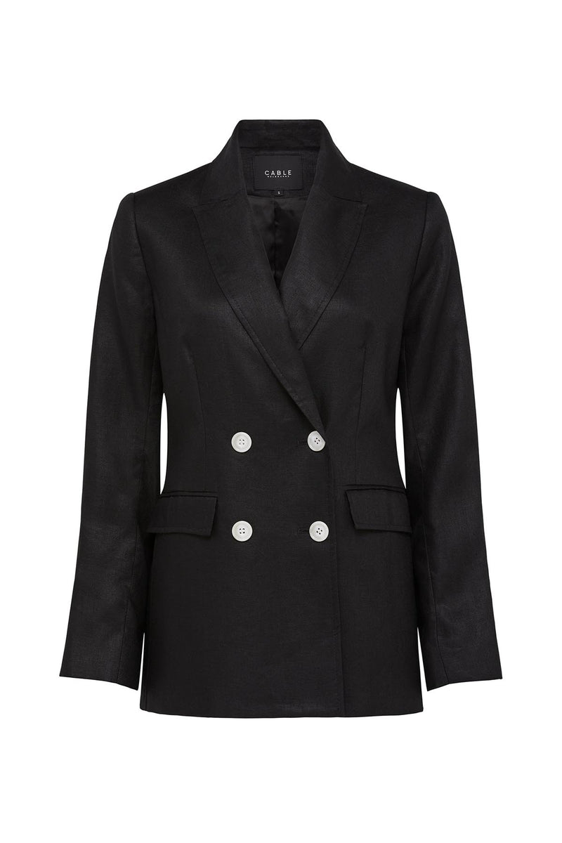 Austin Blazer - Black – Cable Melbourne