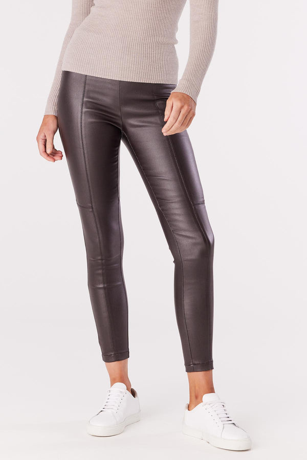 Waxed Legging - Chocolate-Cable Melbourne-1