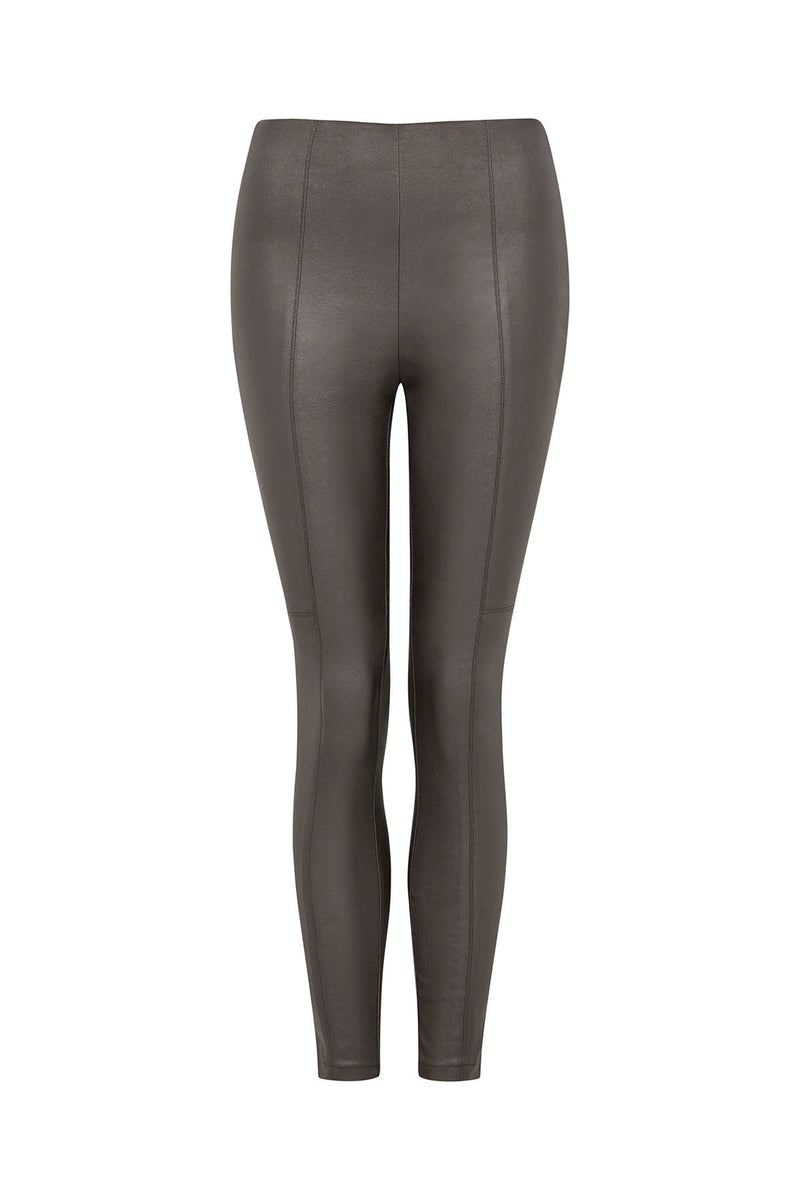 Waxed Legging - Chocolate-Cable Melbourne-2