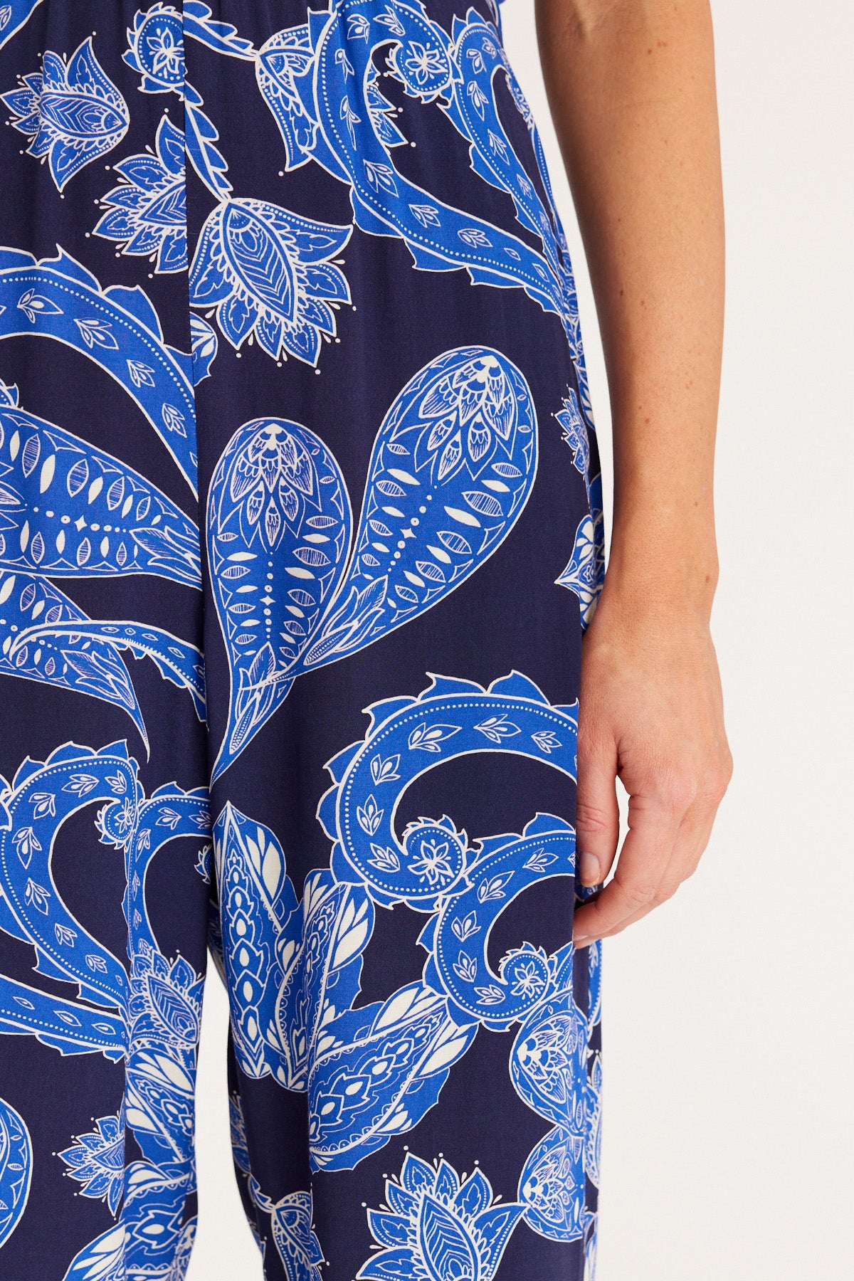 Helena Pant - Paisley Blue – Cable Melbourne