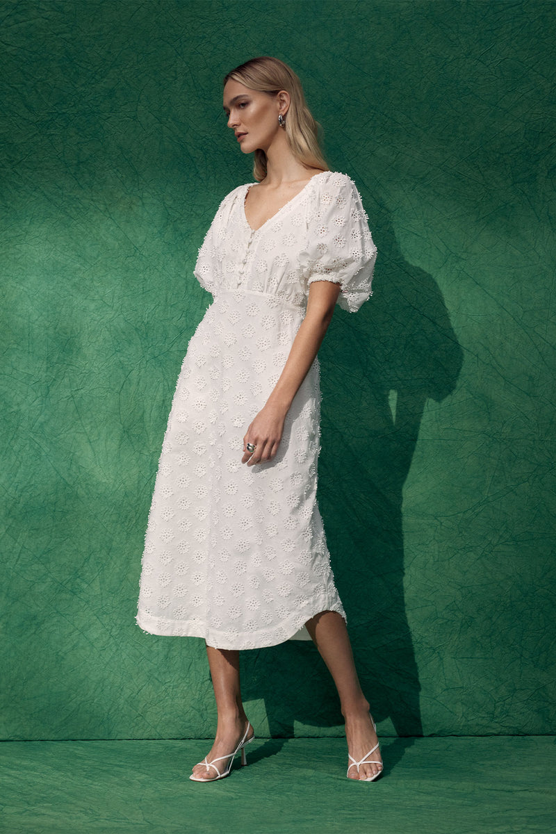 White havana sales dress