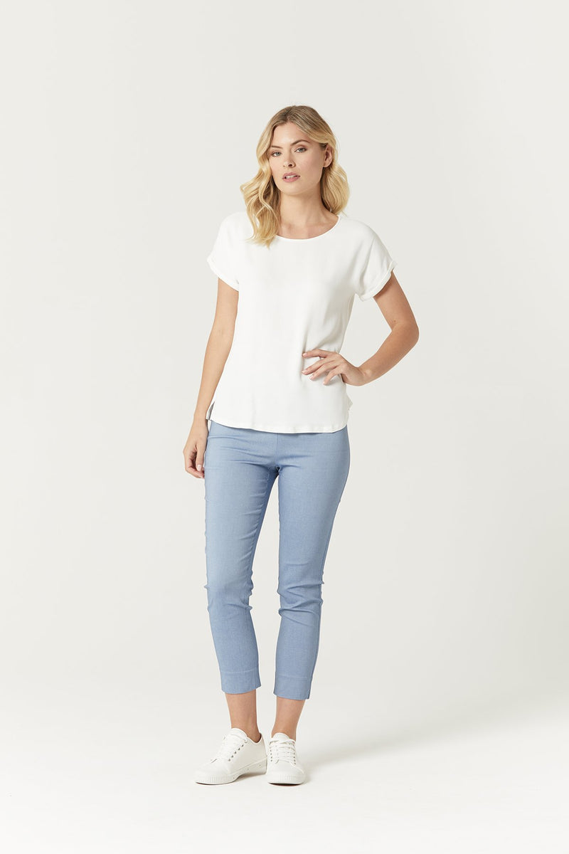 Liv Summer Pant - Blue-Cable Melbourne-1