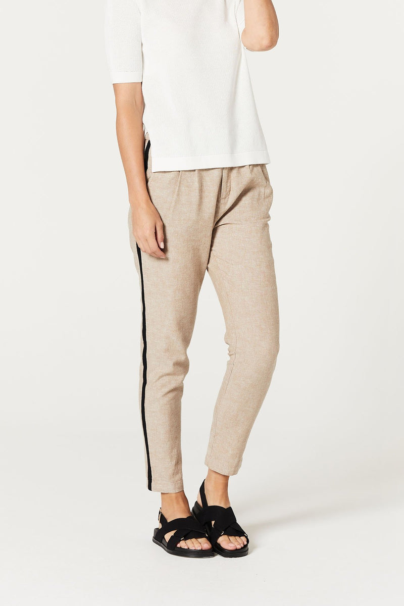 Safari Linen Pant - Natural-Cable Melbourne-1