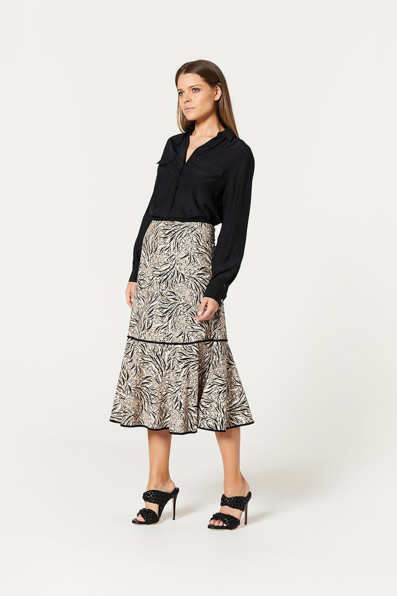 Safari Linen Skirt - Safari-Cable Melbourne-3